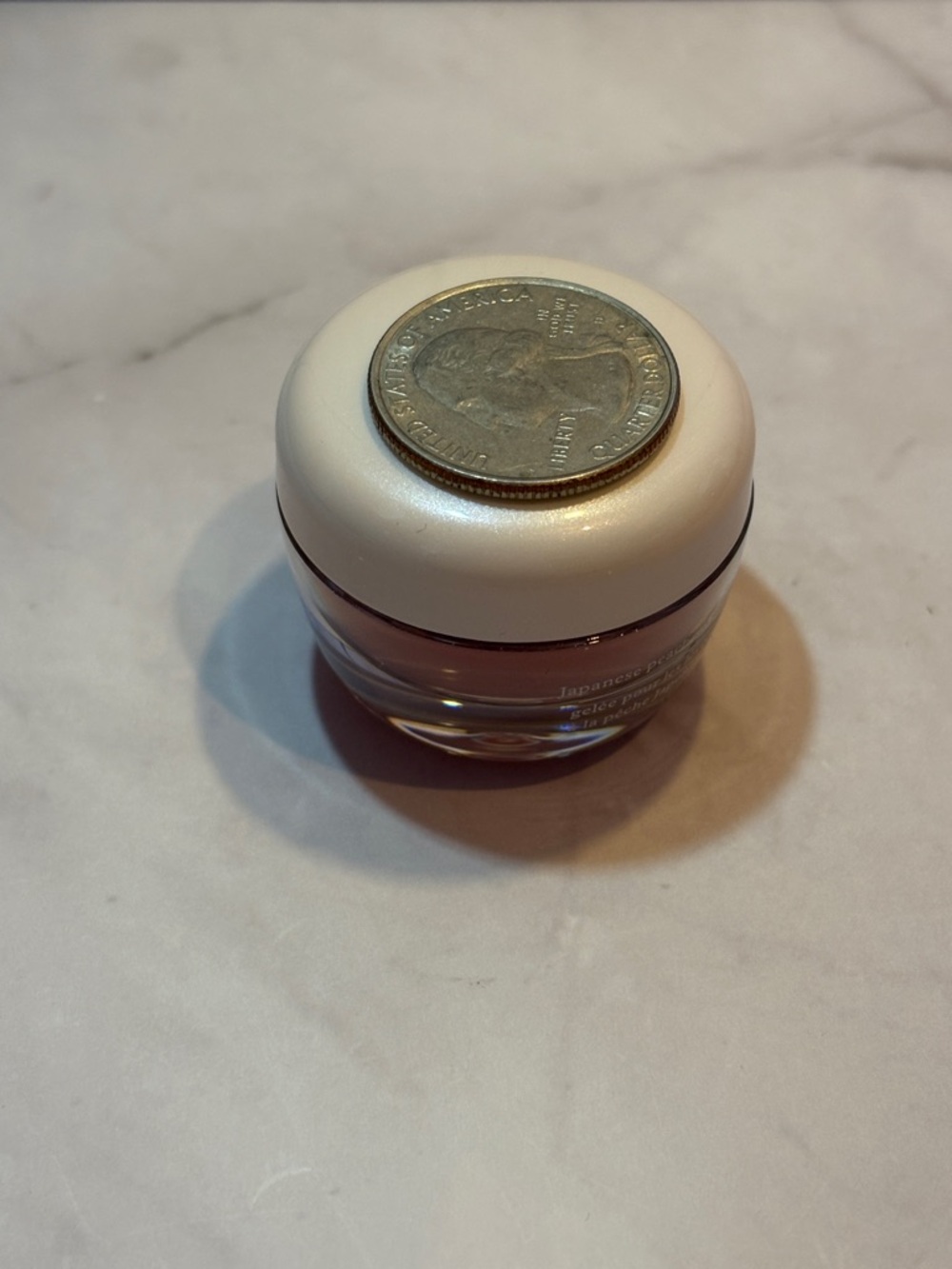 TATCHA The Kissu Lip Mask Japanese Peach Lip Jelly .17oz sample - Picture 3 of 3